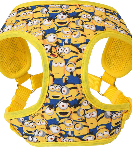 Dog Harness, Medium, Yellow, More than a Minion | Comfortable Mesh No-Pull Dog Harness| Gifts for  Fans and Their Pets | Officially Licensed Pet Product from Universal Studios
