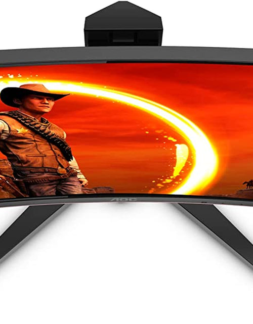 Load image into Gallery viewer, C24G1A 24" Curved Frameless Gaming Monitor, FHD 1920X1080, 1500R, VA, 1Ms MPRT, 165Hz (144Hz Supported), Freesync Premium, Height Adjustable Black
