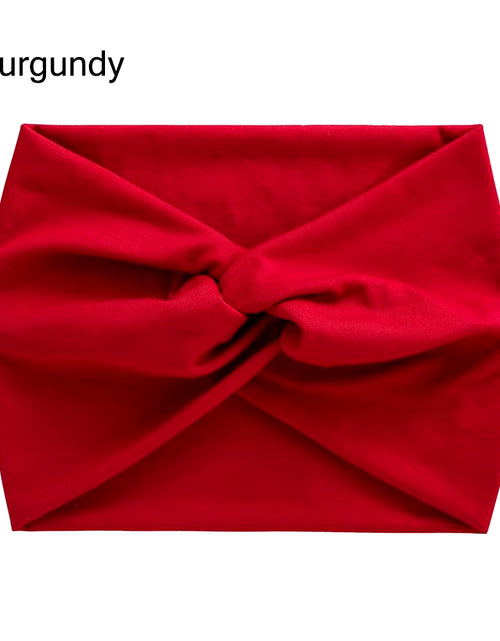 Load image into Gallery viewer, Hair Accessories Twisted Extra Large Thick Wide Headbands Turban Workout Headband Head Wraps for Women
