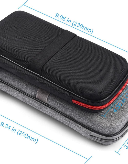 Load image into Gallery viewer, Powerbank Hard Travel Case Compatible RAV Power 26800/20100/20000Mah, Anker Power Core 26800Mah/ Powercore +26800Mah, ROMOSS 30000Mah, Miady Charger, Ekrist, Lab599 Tx500 Radio(Light Grey)
