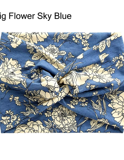 Load image into Gallery viewer, Hair Accessories Twisted Extra Large Thick Wide Headbands Turban Workout Headband Head Wraps for Women
