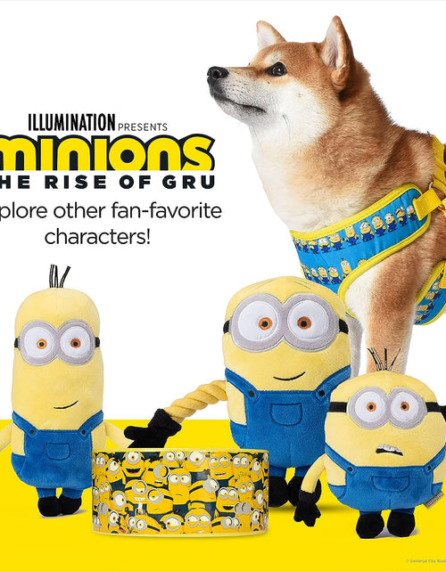 Load image into Gallery viewer, Dog Harness, Medium, Yellow, More than a Minion | Comfortable Mesh No-Pull Dog Harness| Gifts for  Fans and Their Pets | Officially Licensed Pet Product from Universal Studios
