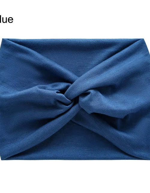 Load image into Gallery viewer, Hair Accessories Twisted Extra Large Thick Wide Headbands Turban Workout Headband Head Wraps for Women

