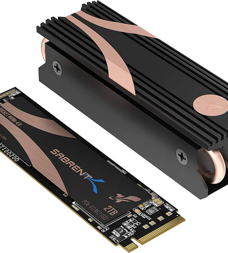 2TB Rocket Nvme 4.0 Gen4 Pcie M.2 Internal SSD Extreme Performance Solid State Drive with Heatsink (Sb-Rocket-Nvme4-Htsk-2Tb)