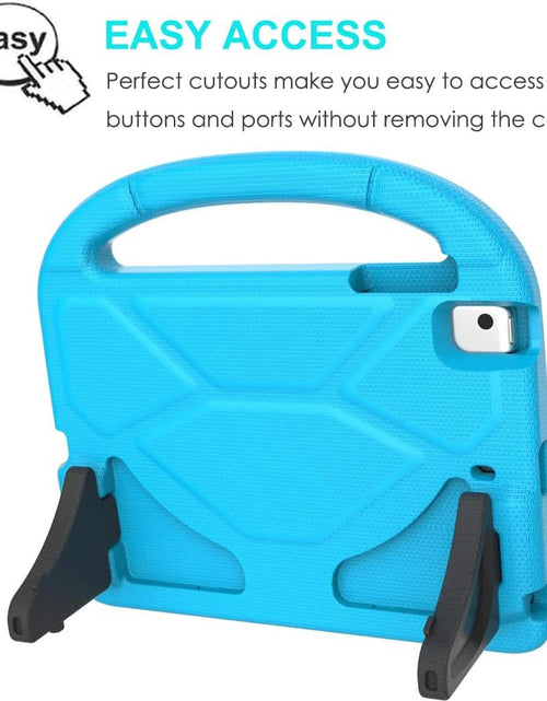 Load image into Gallery viewer, Ipad Mini 5/4/3/2/1 Case for Kids, Durable Shockproof Protective Handle Bumper Stand Cover with 2*Screen Protectors for 7.9 Inch Apple Ipad Mini 5Th/4Th/3Rd/2Nd/1St Generation, Blue
