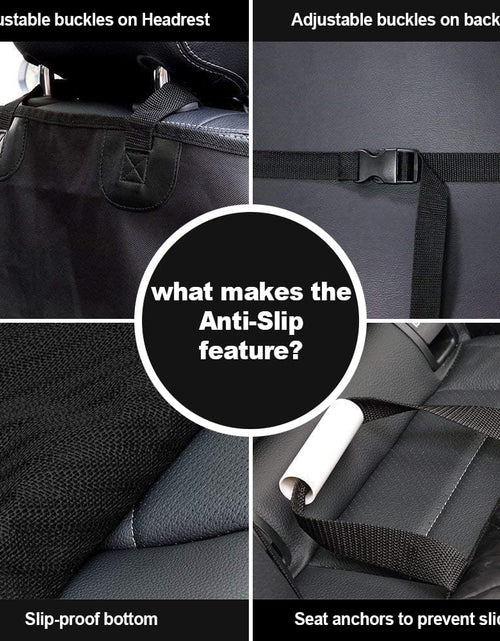 Load image into Gallery viewer, Dog Seat Cover Cars Trucks Suvs, Thick 600D Heavy Duty Pets Car Seat Cover, Waterproof &amp; Wear-Resistant Durable Nonslip Backing &amp; Hammock Convertible
