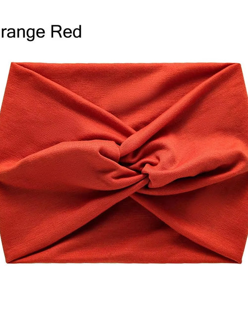 Load image into Gallery viewer, Hair Accessories Twisted Extra Large Thick Wide Headbands Turban Workout Headband Head Wraps for Women
