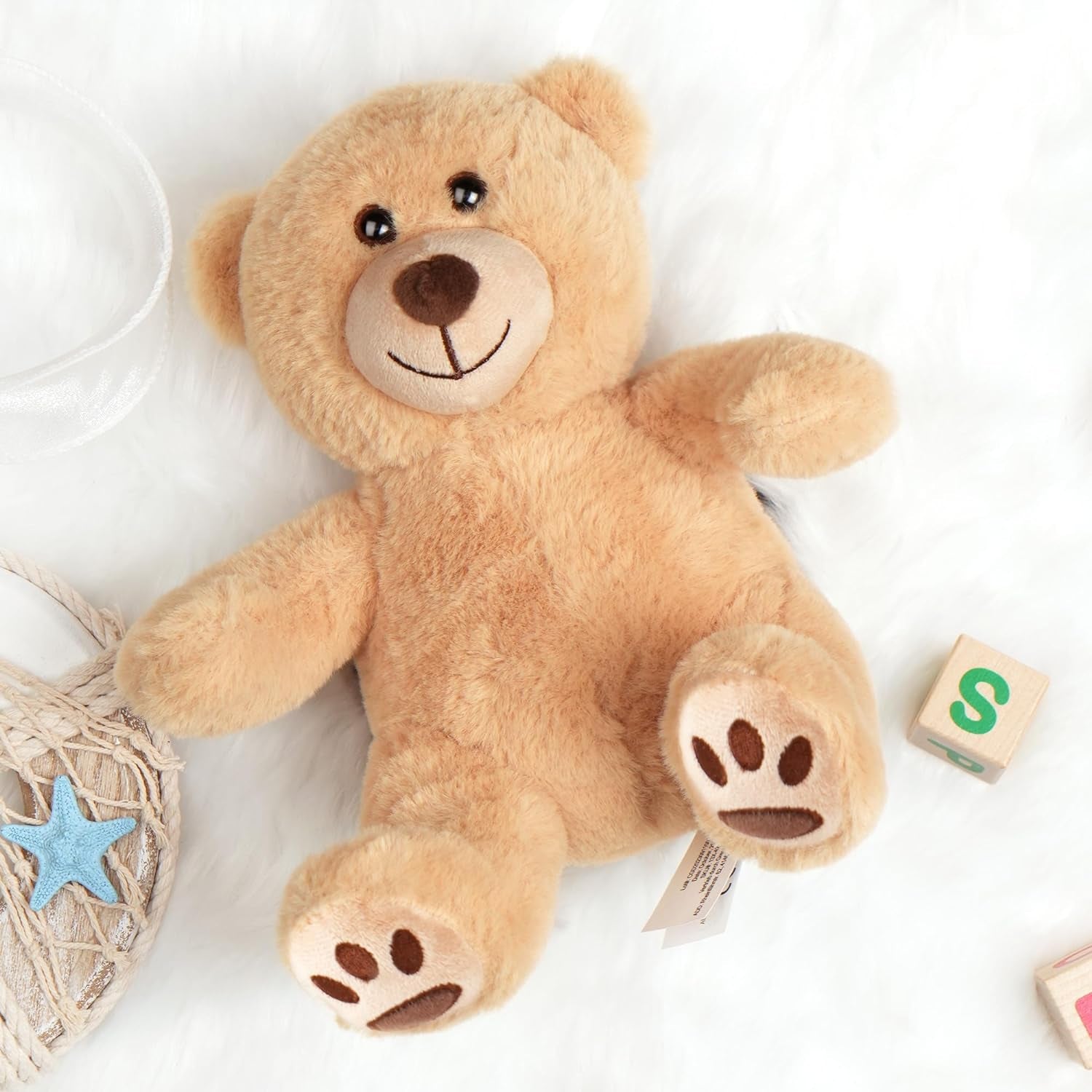 3 Feet Big Teddy Bear Stuffed Animals, Large Soft Bear Plush Toys with Footprint, Gifts for Kids, Wife, Girlfriends on Birthday Day, Valentine'S Day