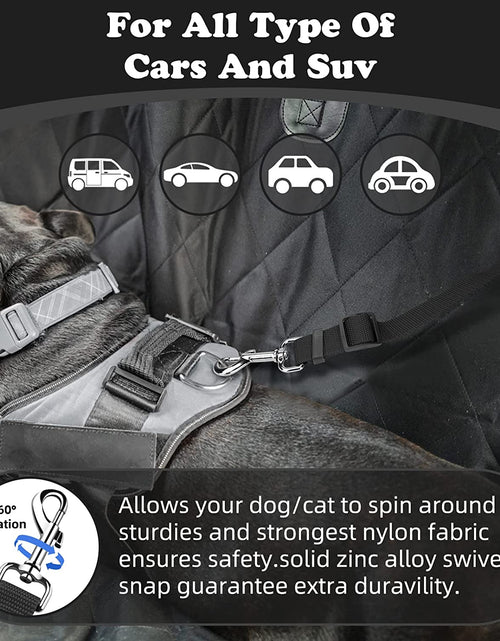 Load image into Gallery viewer, Pet Dog Cat Seat Belts, Car Headrest Restraint Adjustable Safety Leads Vehicle Seatbelt Harness
