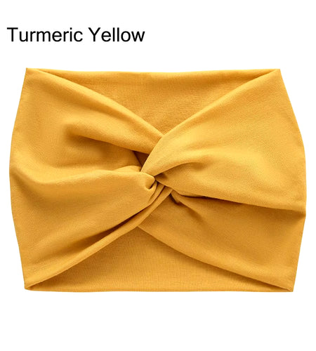 Hair Accessories Twisted Extra Large Thick Wide Headbands Turban Workout Headband Head Wraps for Women