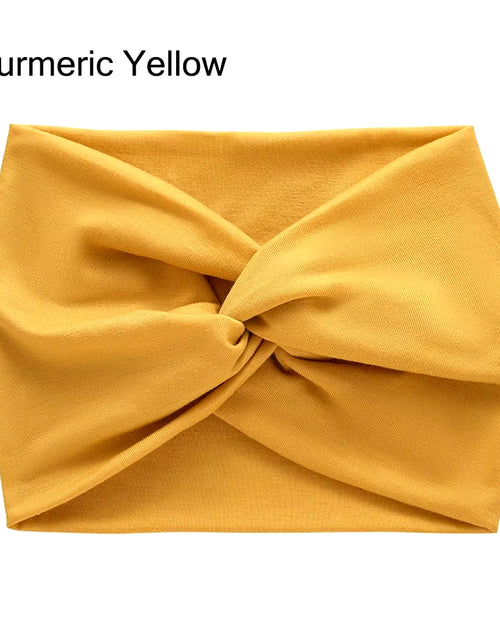 Load image into Gallery viewer, Hair Accessories Twisted Extra Large Thick Wide Headbands Turban Workout Headband Head Wraps for Women
