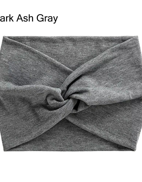 Load image into Gallery viewer, Hair Accessories Twisted Extra Large Thick Wide Headbands Turban Workout Headband Head Wraps for Women
