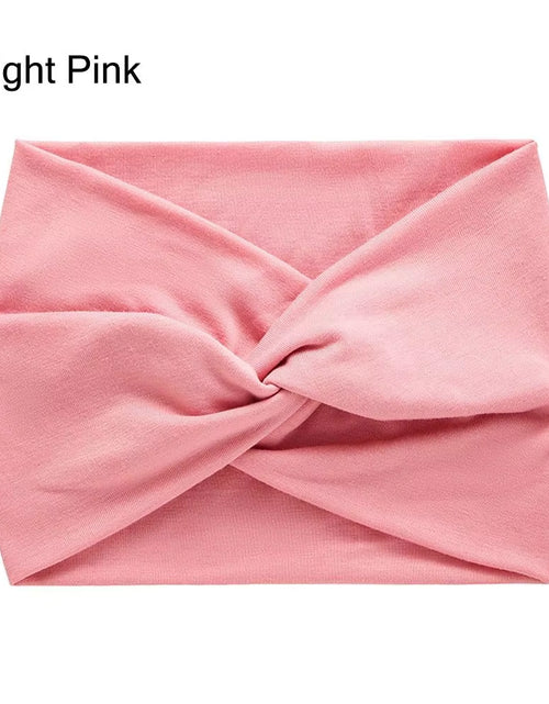 Load image into Gallery viewer, Hair Accessories Twisted Extra Large Thick Wide Headbands Turban Workout Headband Head Wraps for Women
